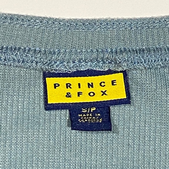 Blueish grey button t-shirt - Picture 3 of 3